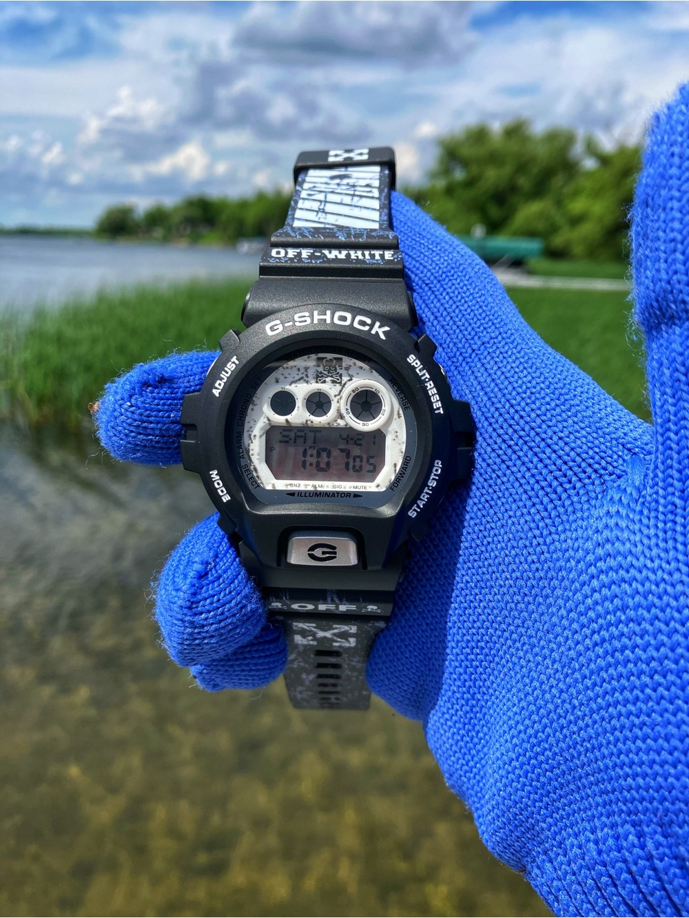 Custom G Shock Off white Collab Style Color-way